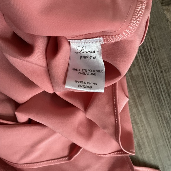 Lovers + Friends x Revolve Kendall Blouse in Guava Pink size small - Picture 4 of 5